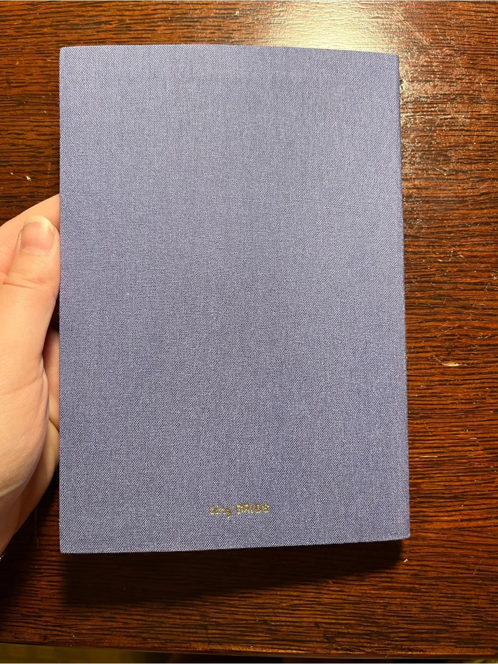 New - Tiny Grids B6 Vertical Undated Dual Planner / Journal (stickers included)